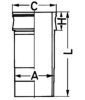 KOLBENSCHMIDT 88332110 Cylinder Sleeve